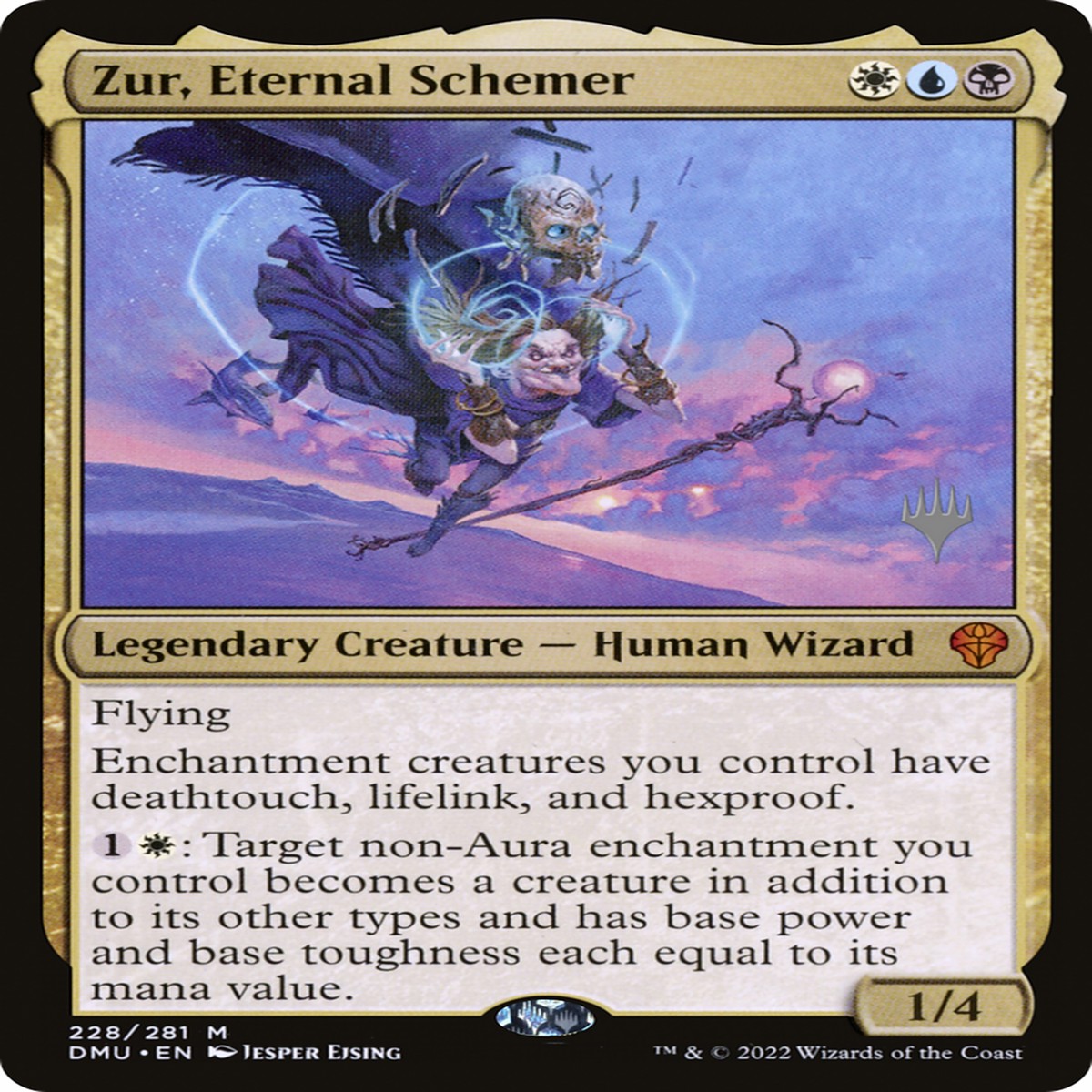 Zur Eternal Schemer (PPDMU-228P) - Dominaria United Promos Foil
