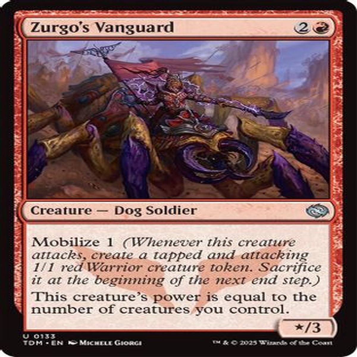 Zurgos Vanguard (TDM-133) - Tarkir Dragonstorm