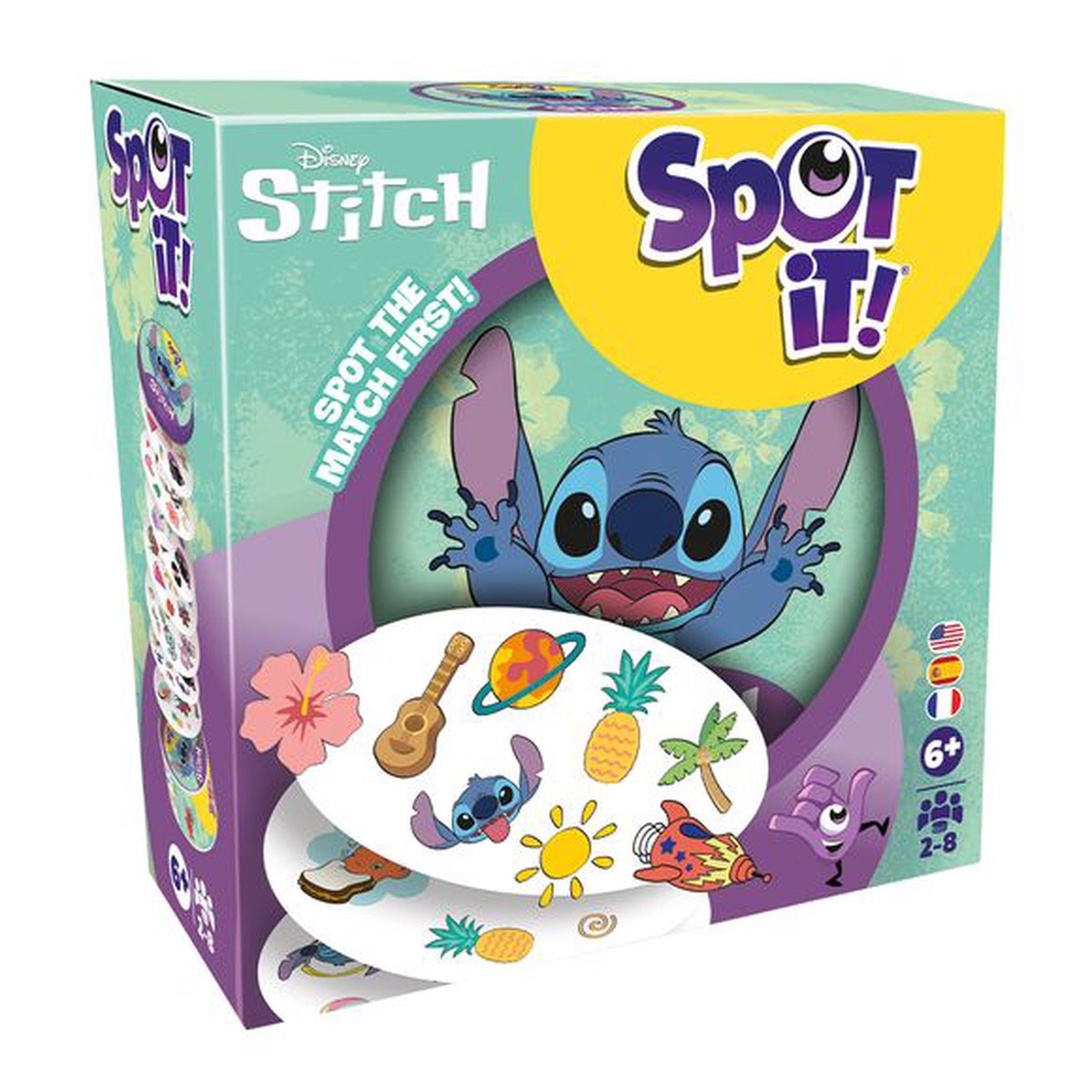 Zygomatic Spot It Lilo and Stitch - Card Game